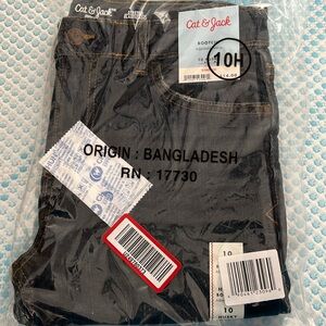 Cat and Jack bootcut jeans. Boys size 10 husky. New with tags.